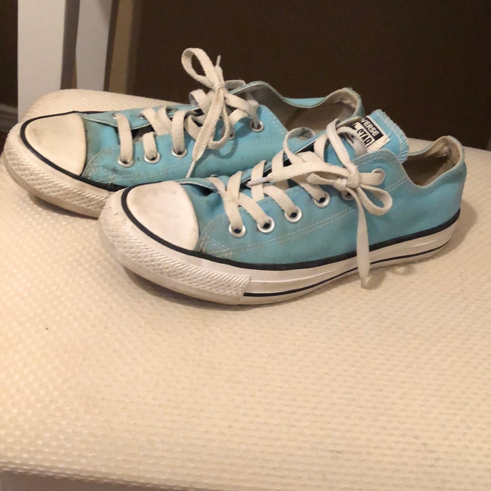 Light blue converse